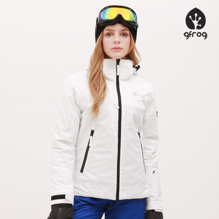 [이염특가] 지프로그 솔라 여성 스키복 보드복 자켓 화이트